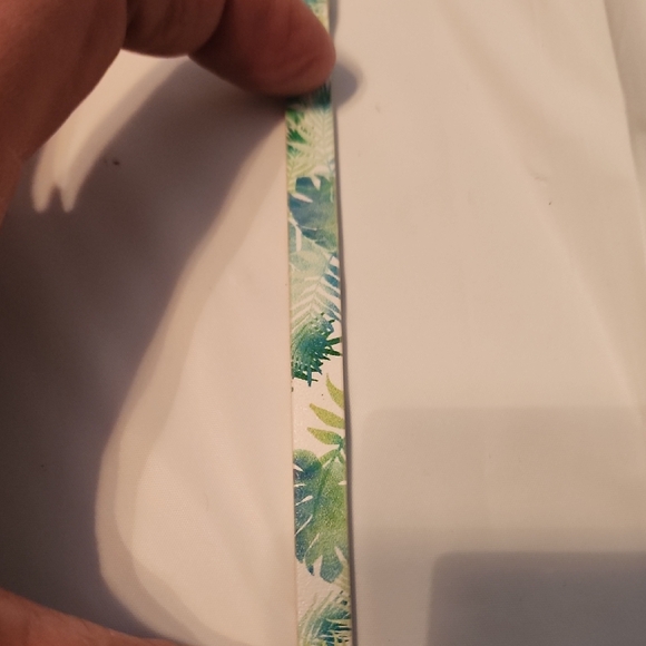 Origami Owl Silver Bracelet with Green Charm - Picture 4 of 4